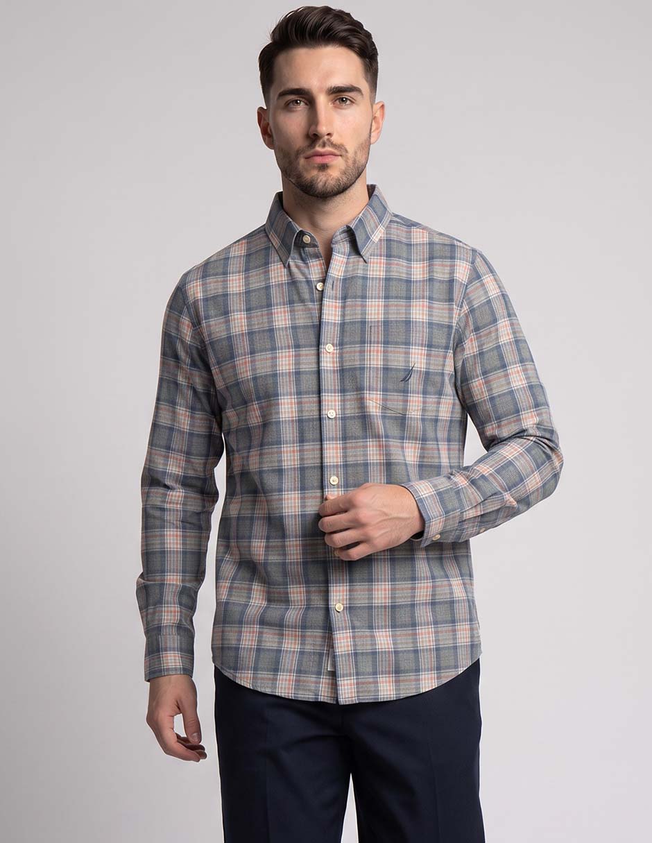 Camisa casual manga larga para hombre Camisa casual manga larga para hombre