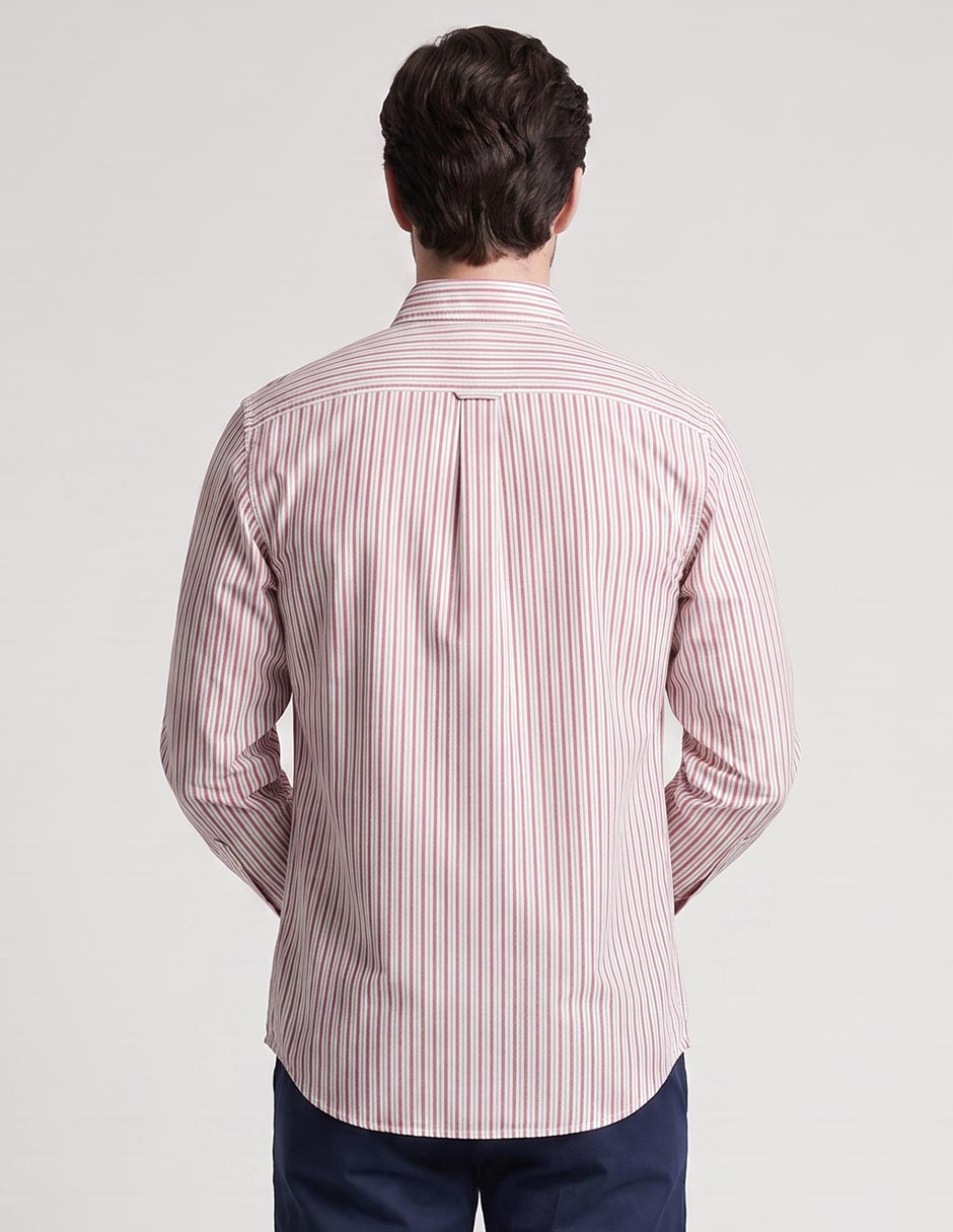 Camisa casual de algodón manga larga para hombre 2