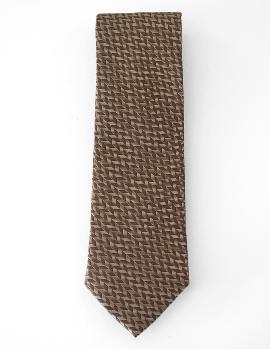 Corbata regular de seda estampado para hombre 5