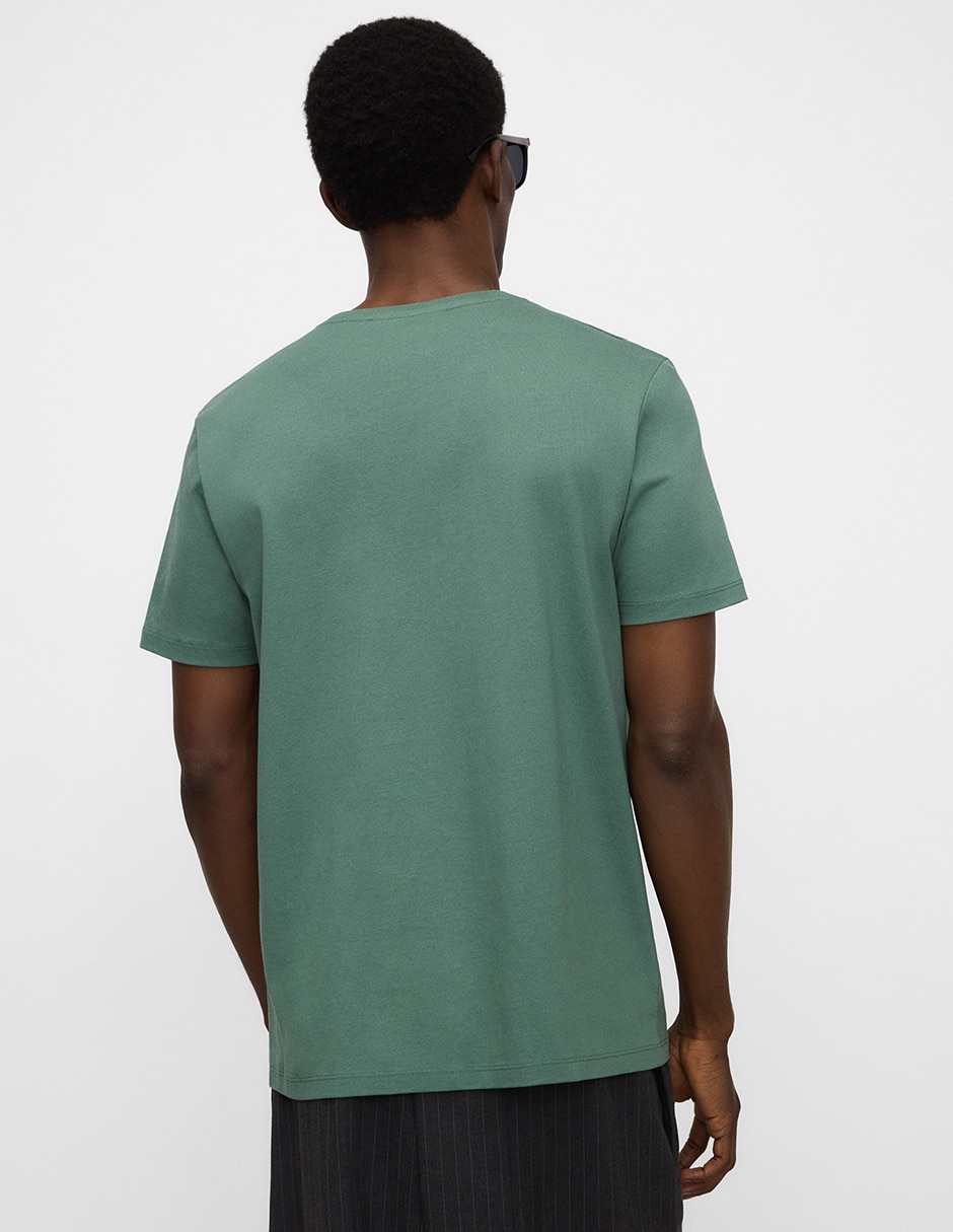 Playera Adolfo Dominguez cuello redondo para hombre