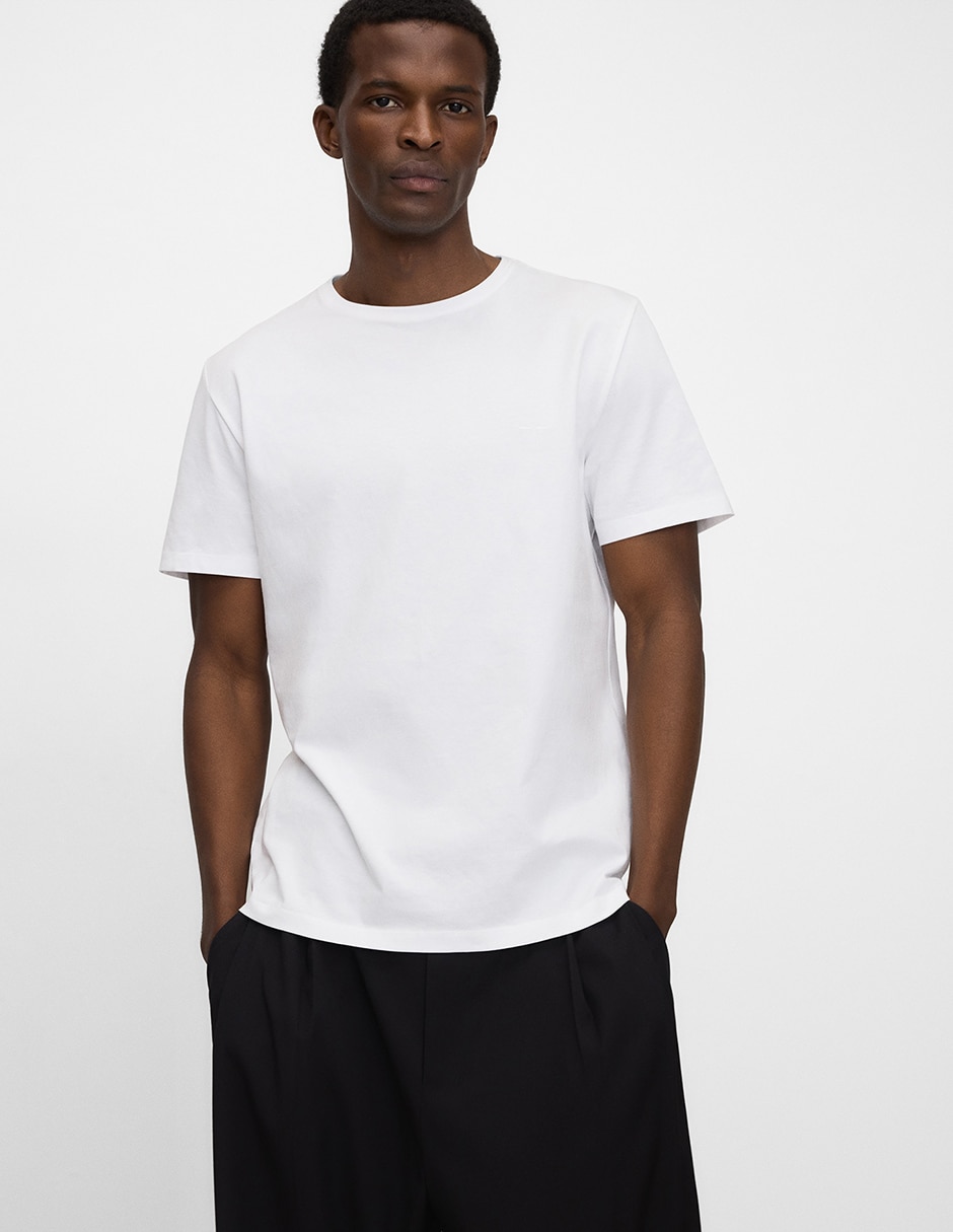 Playera cuello redondo para hombre 1