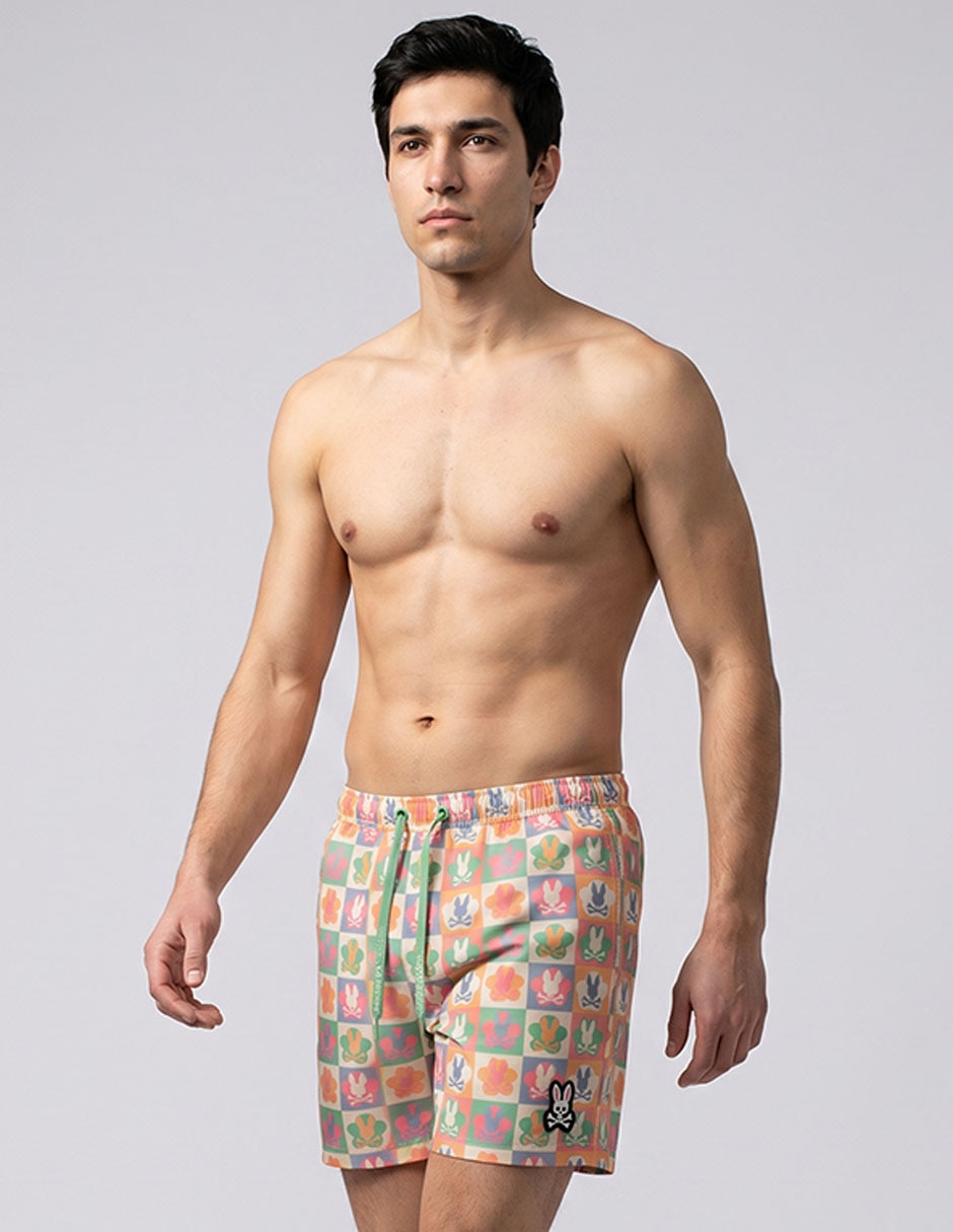 Traje de baño con bolsillos para hombre