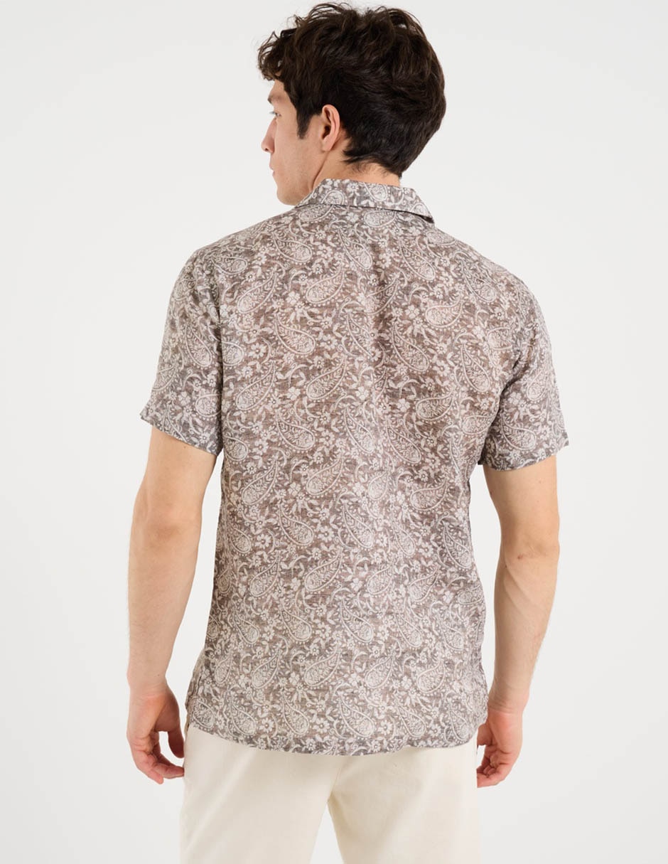 Camisa de vestir manga larga para hombre