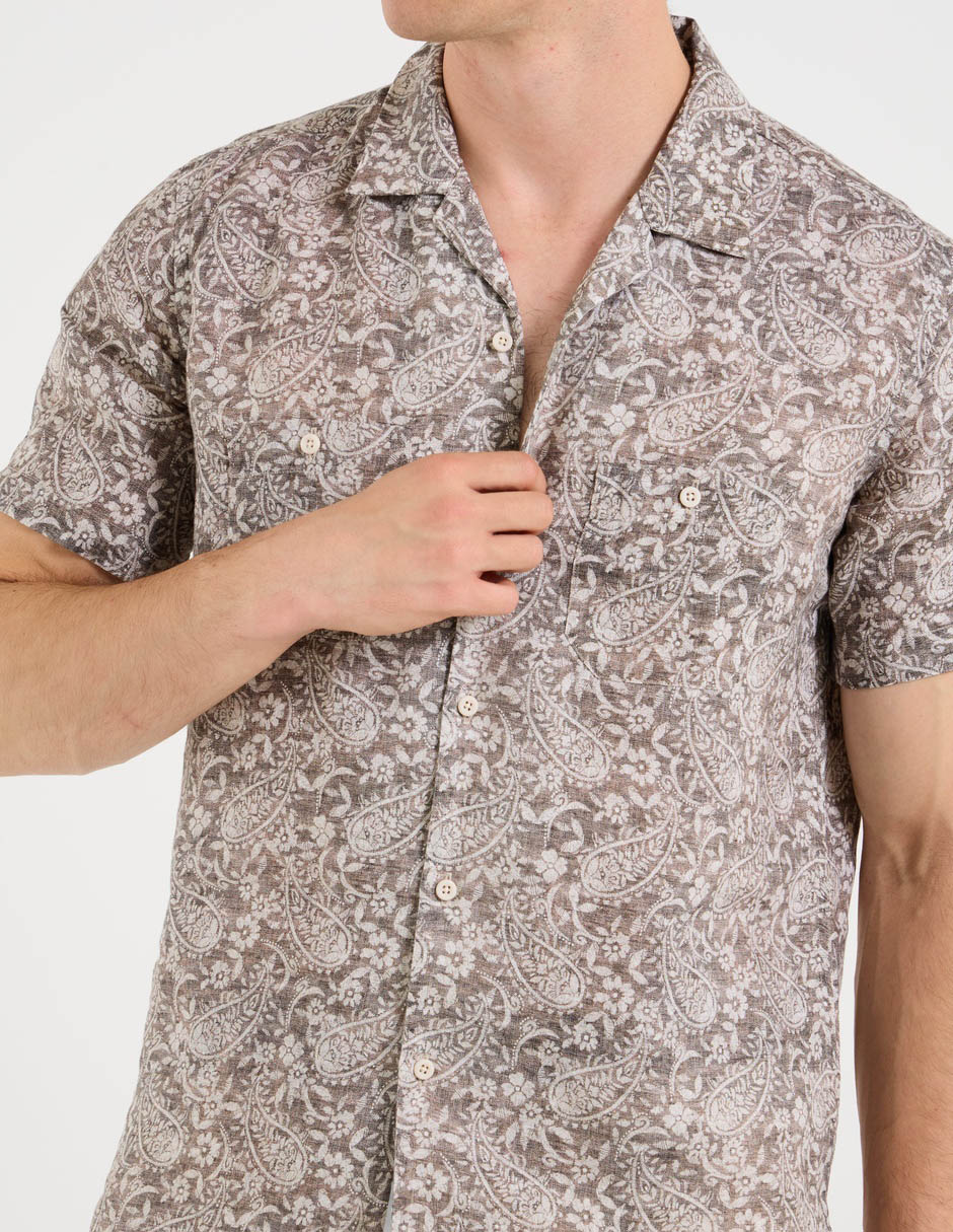 Camisa de vestir manga larga para hombre