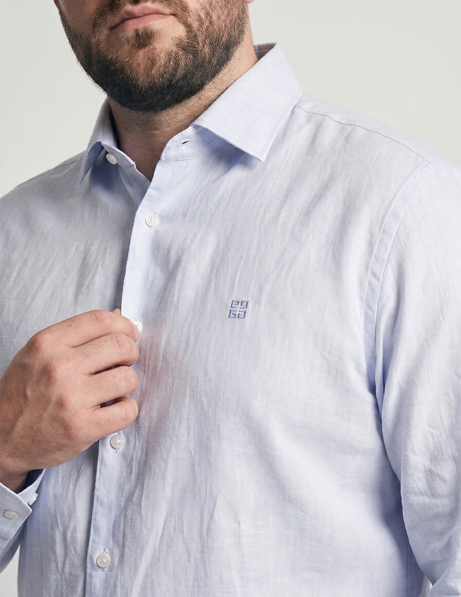 Camisa casual givenchy de algodón manga corta para hombre