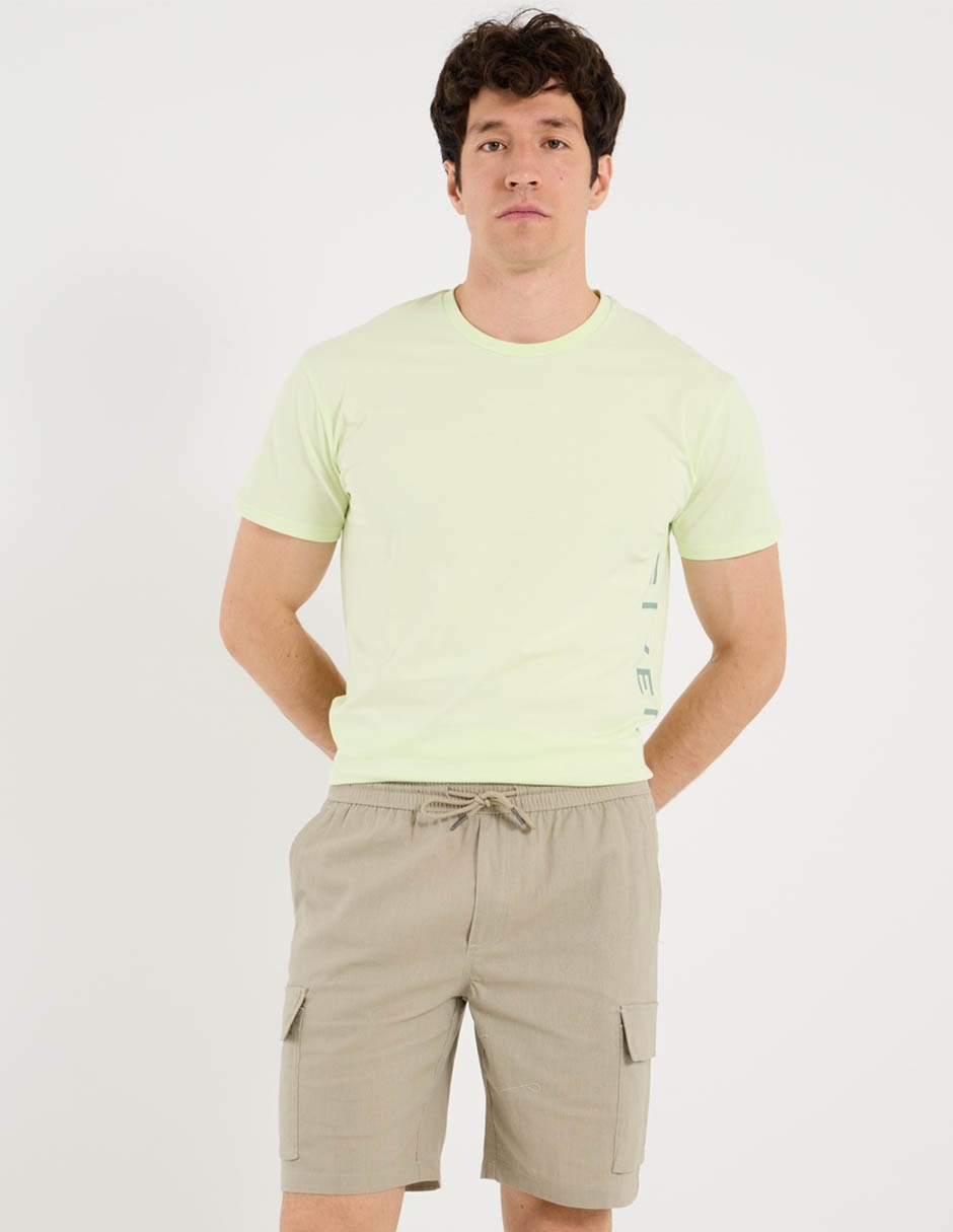 Bermuda cargo para hombre
