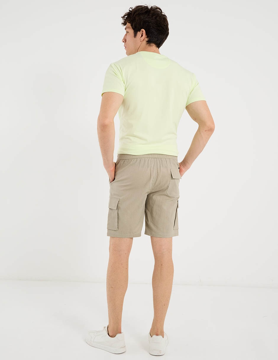 Bermuda cargo para hombre
