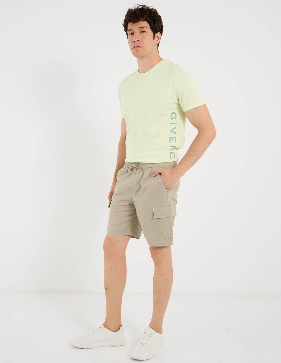 Bermuda cargo para hombre