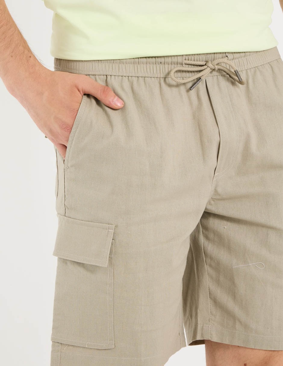 Bermuda cargo para hombre
