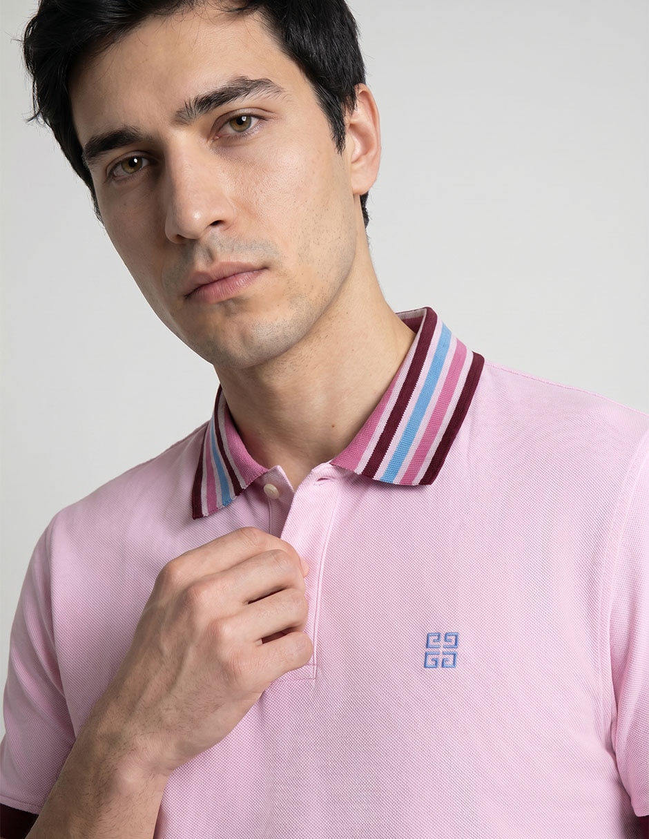 Playera tipo polo givenchy para hombre