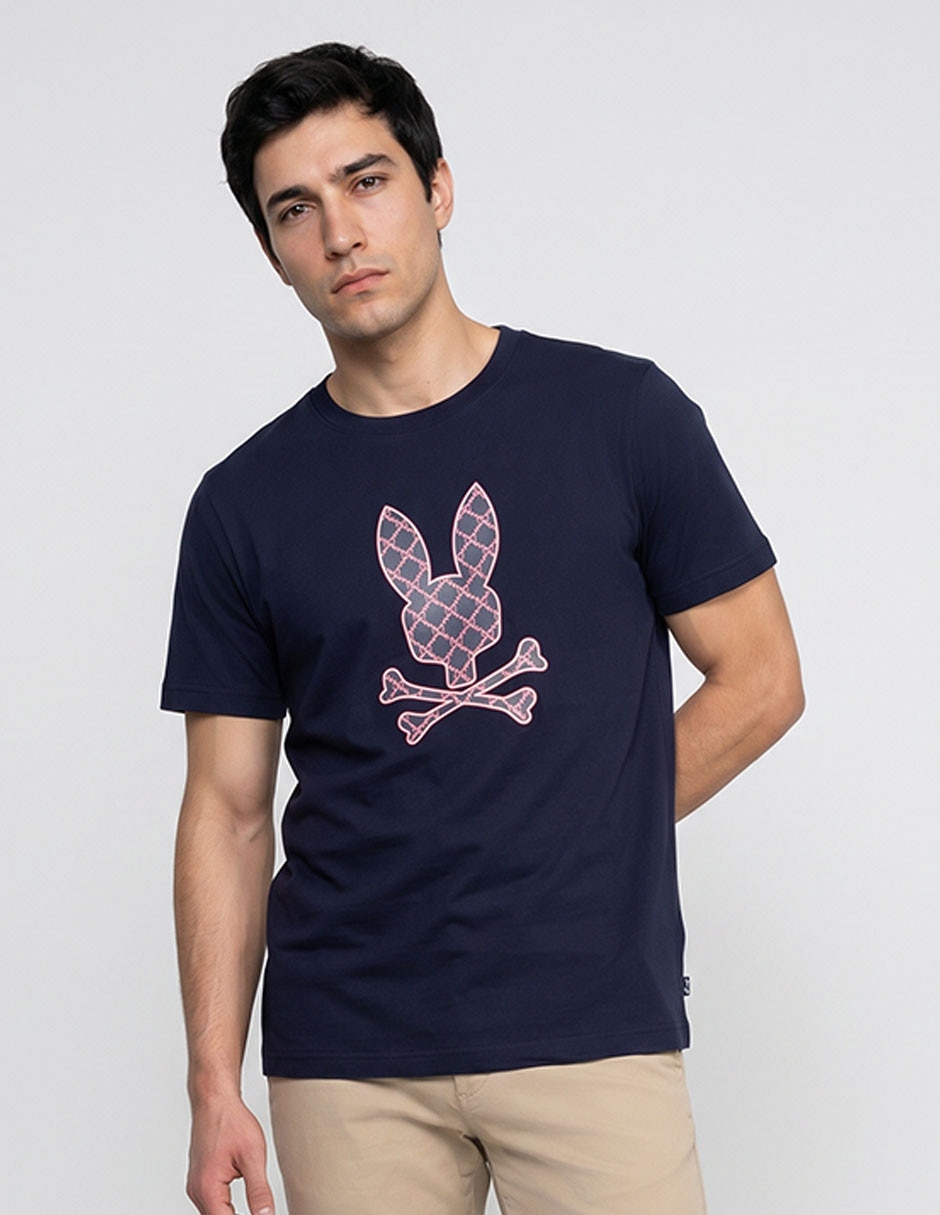 Playera cuello redondo para hombre