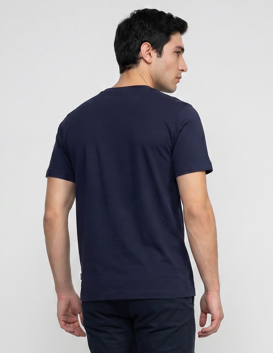 Playera cuello redondo para hombre 2
