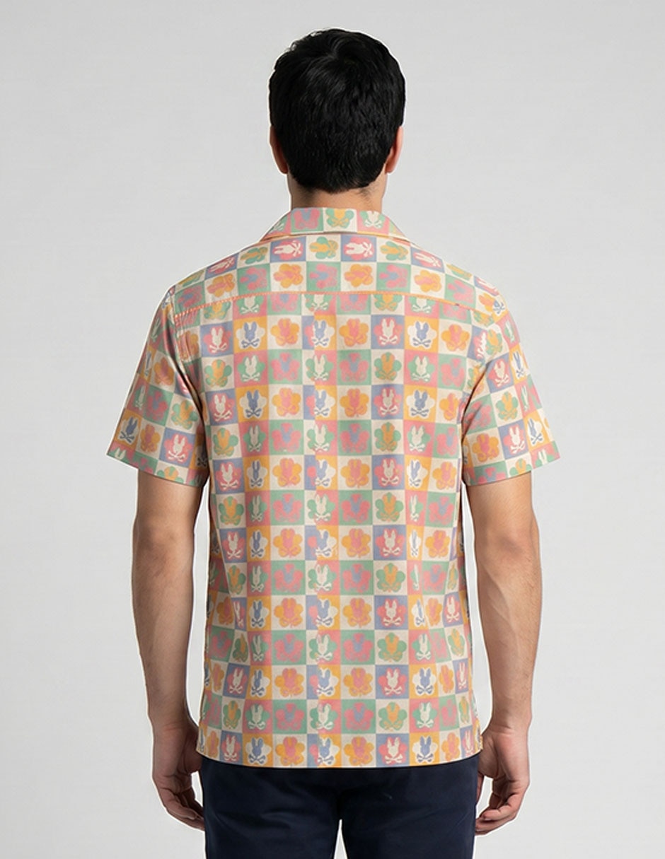 Camisa casual de algodón manga corta para hombre 2