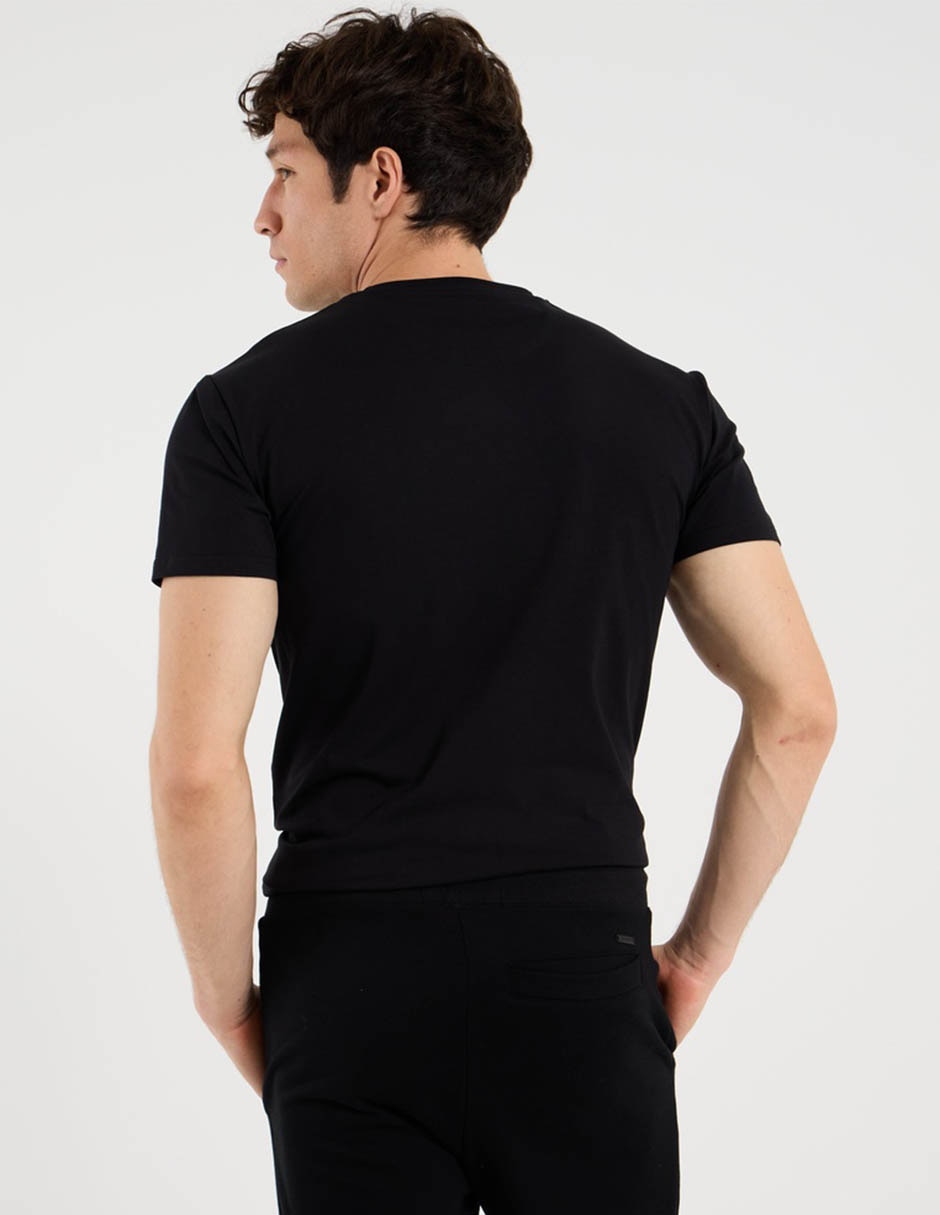 Playera cuello redondo para hombre 2