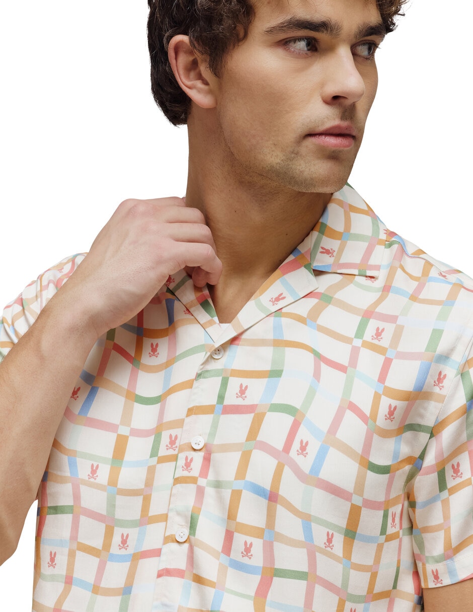 Camisa casual manga corta para hombre 4