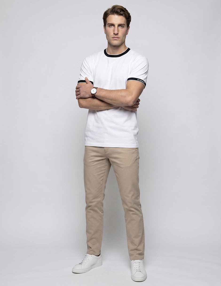 Playera cuello redondo para hombre