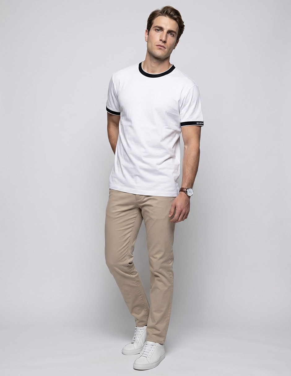 Playera cuello redondo para hombre
