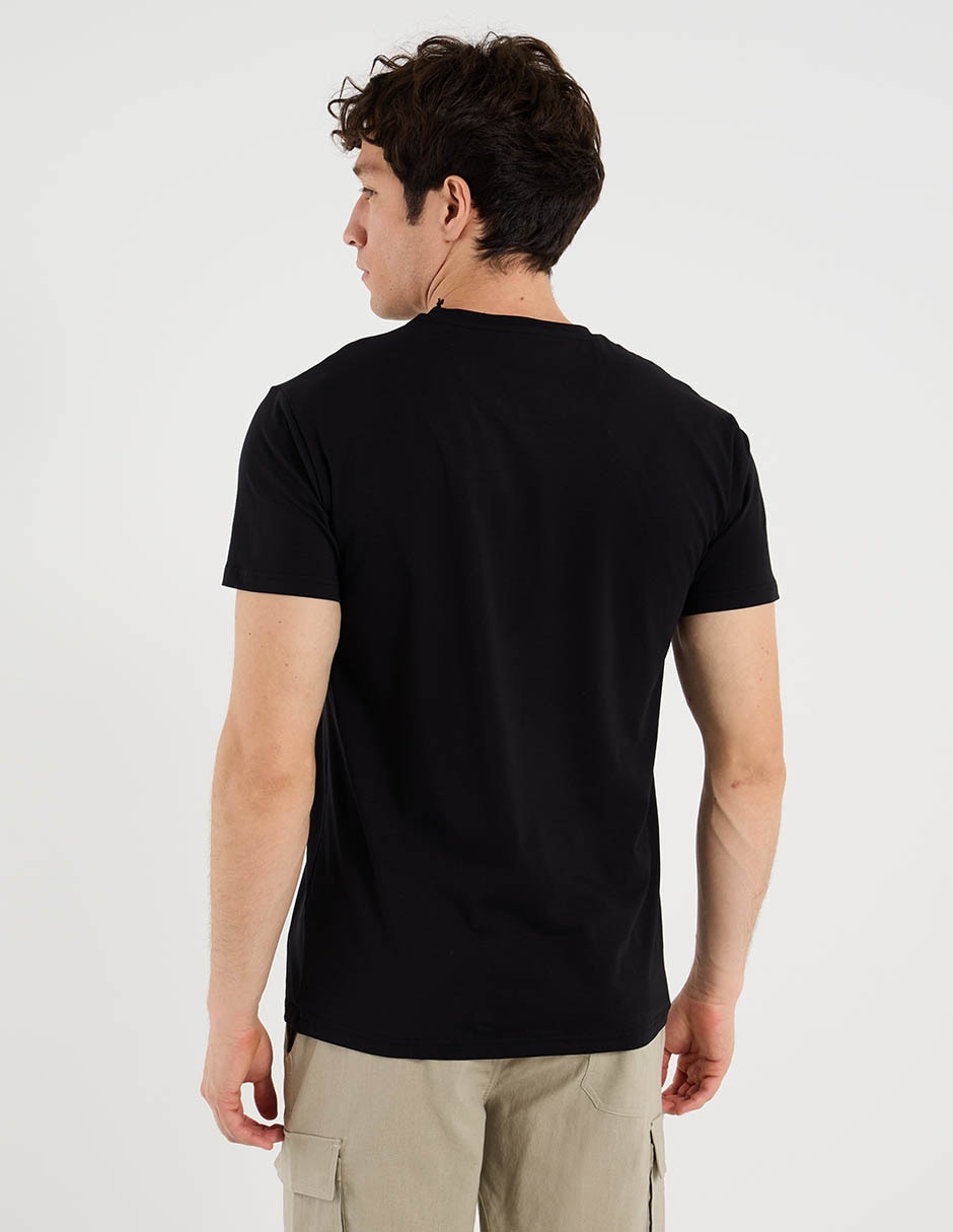 Playera cuello redondo para hombre