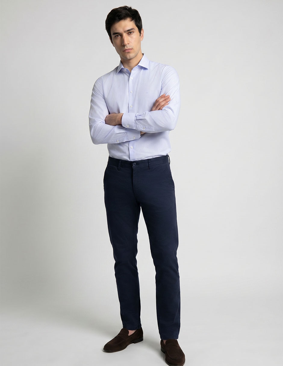 Camisa casual givenchy de algodón manga larga para hombre