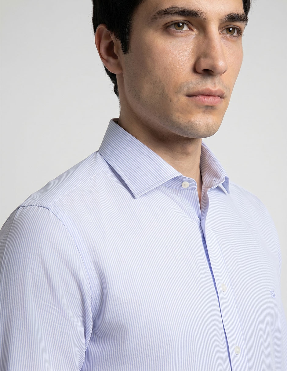 Camisa casual givenchy de algodón manga larga para hombre