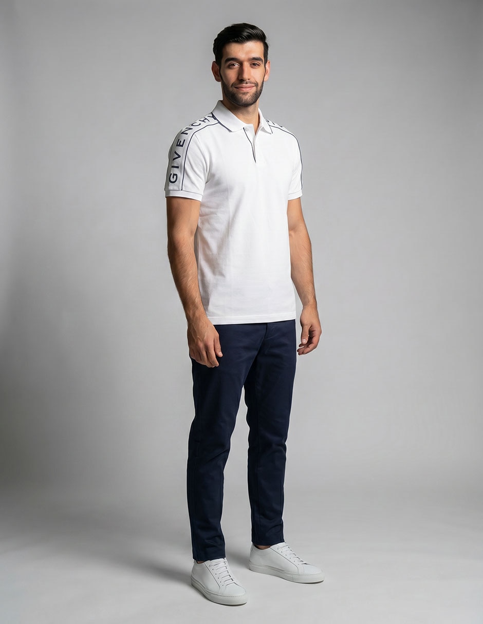 Playera cuello polo para hombre