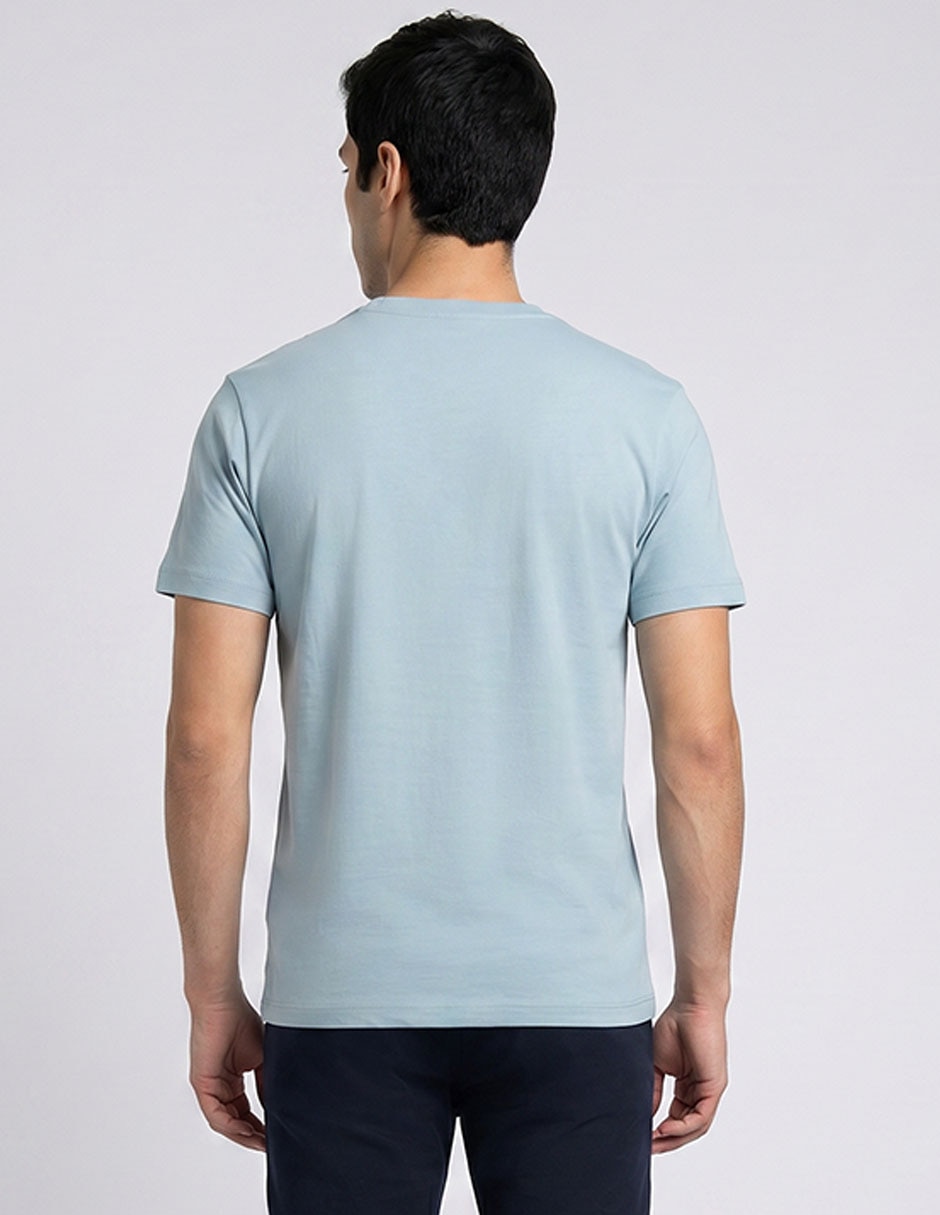 Playera cuello redondo para hombre 2