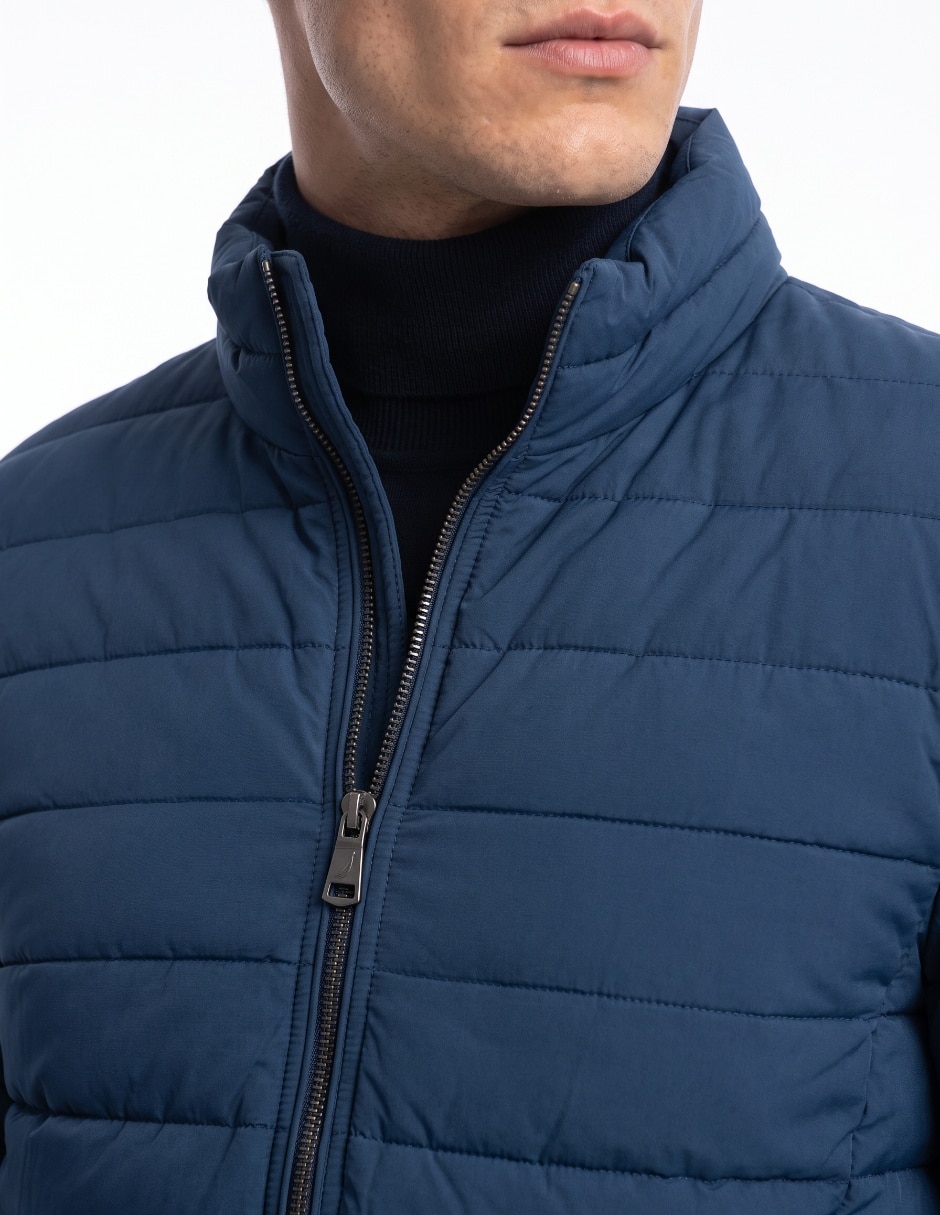 Chamarra casual con bolsillos para hombre 4