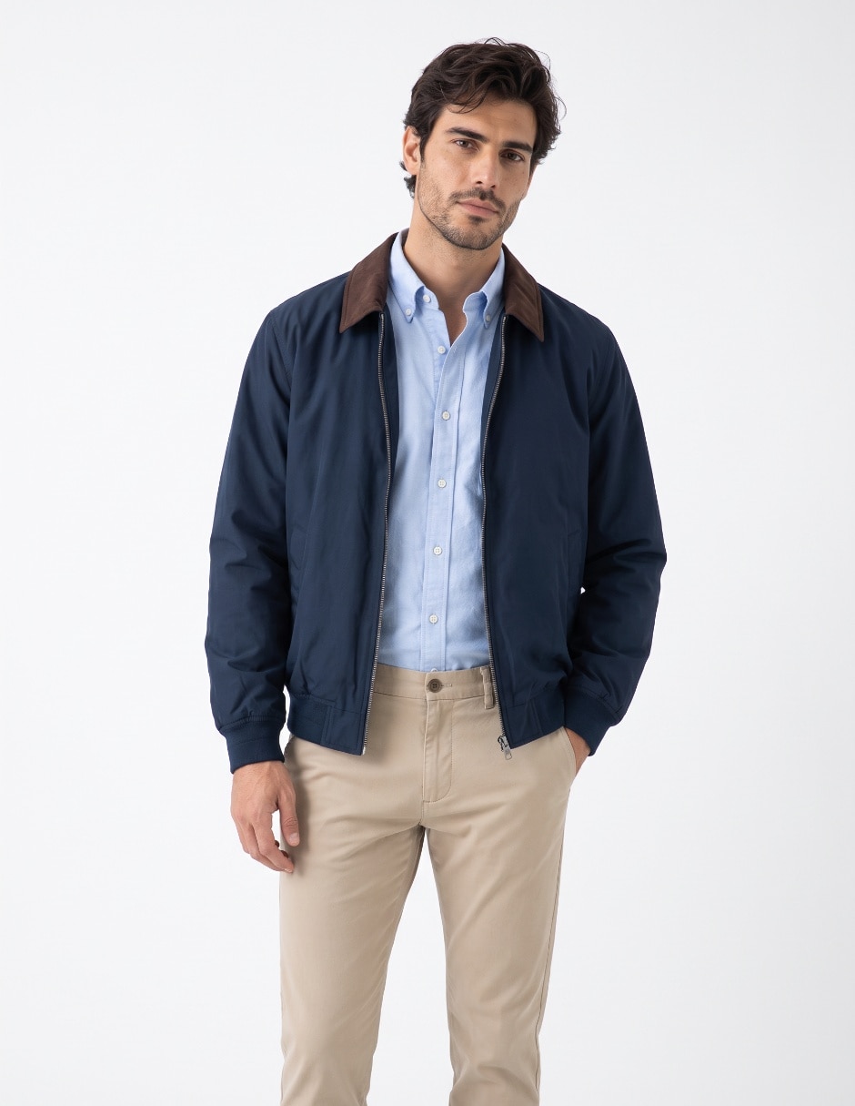 Chamarra harrington para hombre