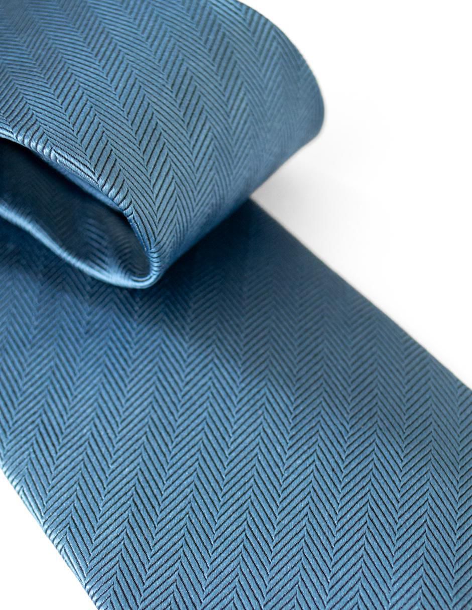 Corbata regular de seda estampado a rayas para hombre