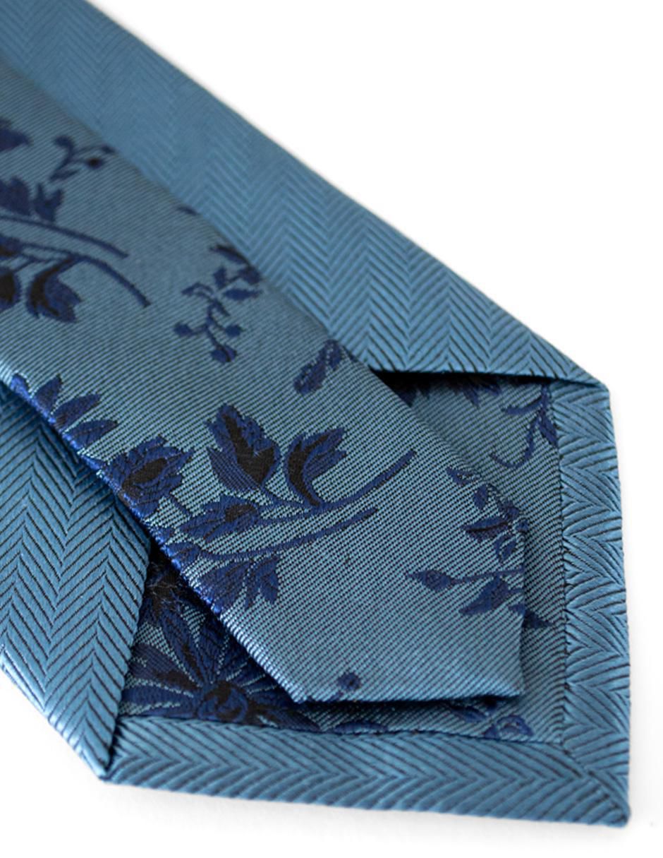 Corbata regular de seda estampado a rayas para hombre