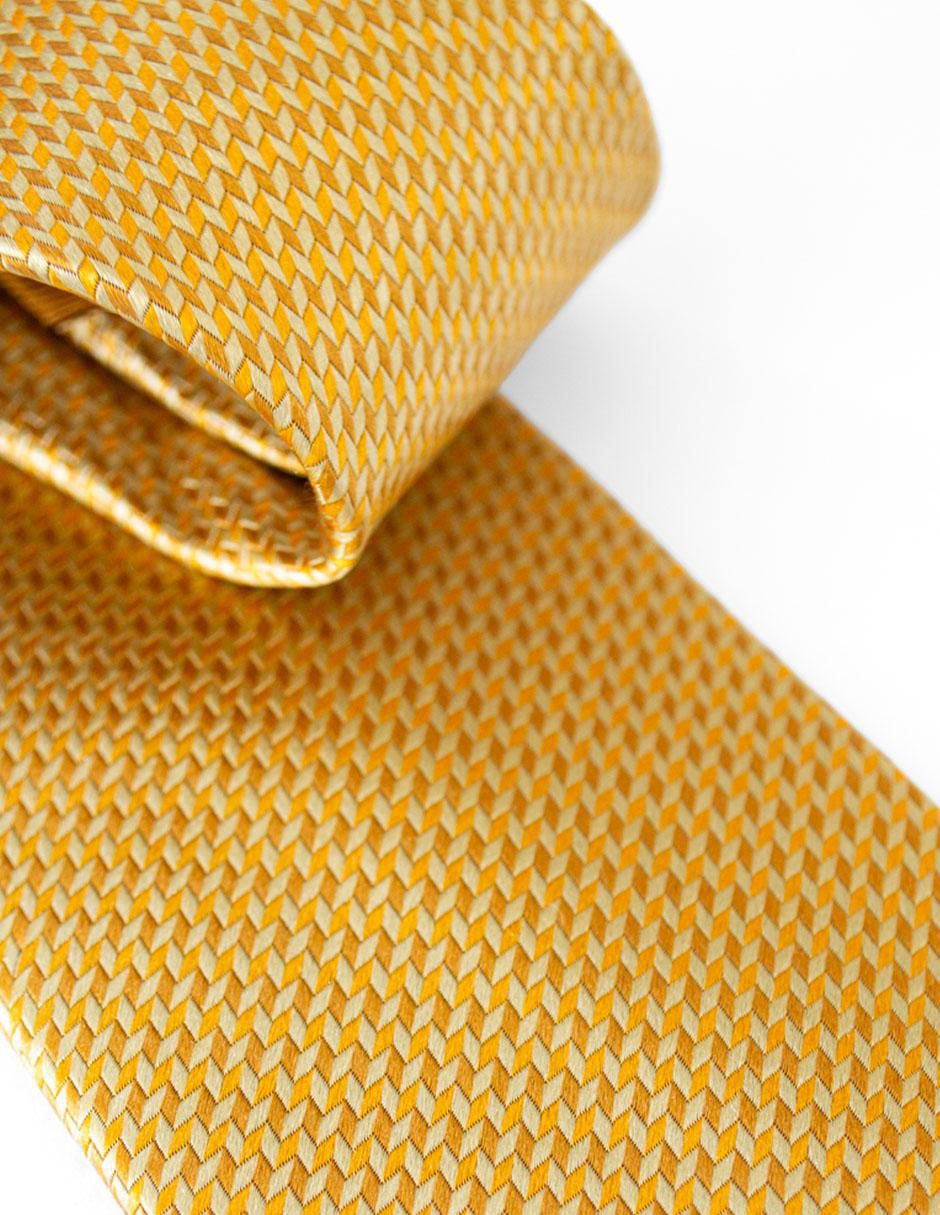 Corbata regular de seda estampado para hombre 3