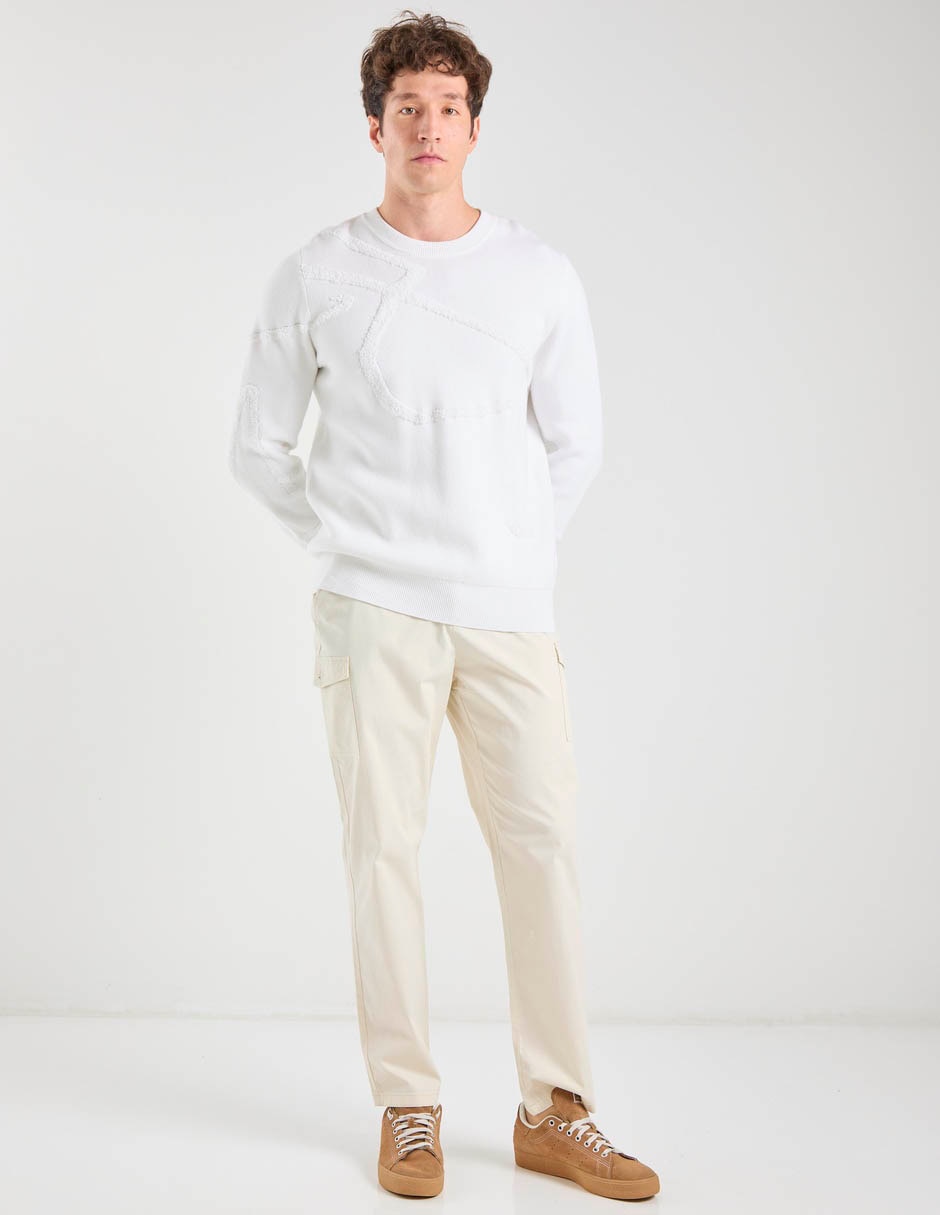 Pantalón cargo cargo slim para hombre 2