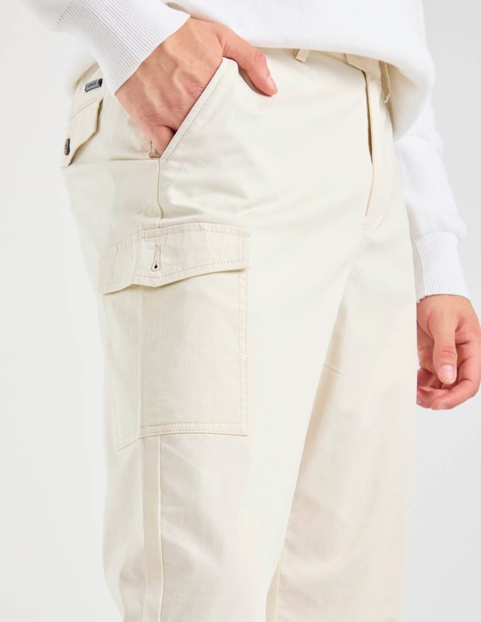 Pantalón cargo cargo slim para hombre 3
