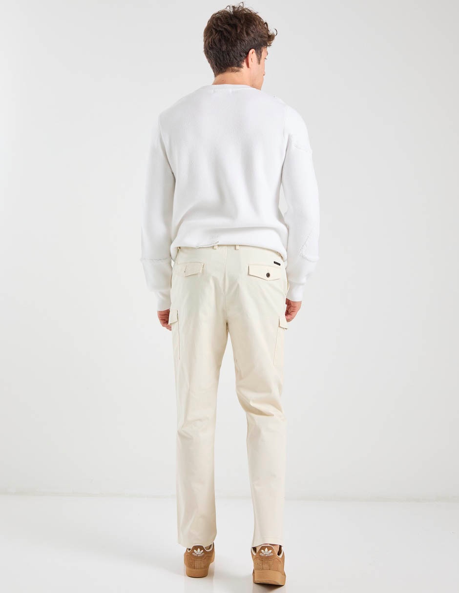 Pantalón cargo cargo slim para hombre 6