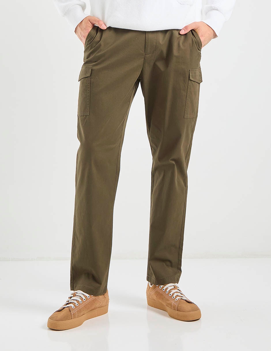 Pantalón casual cargo regular para hombre