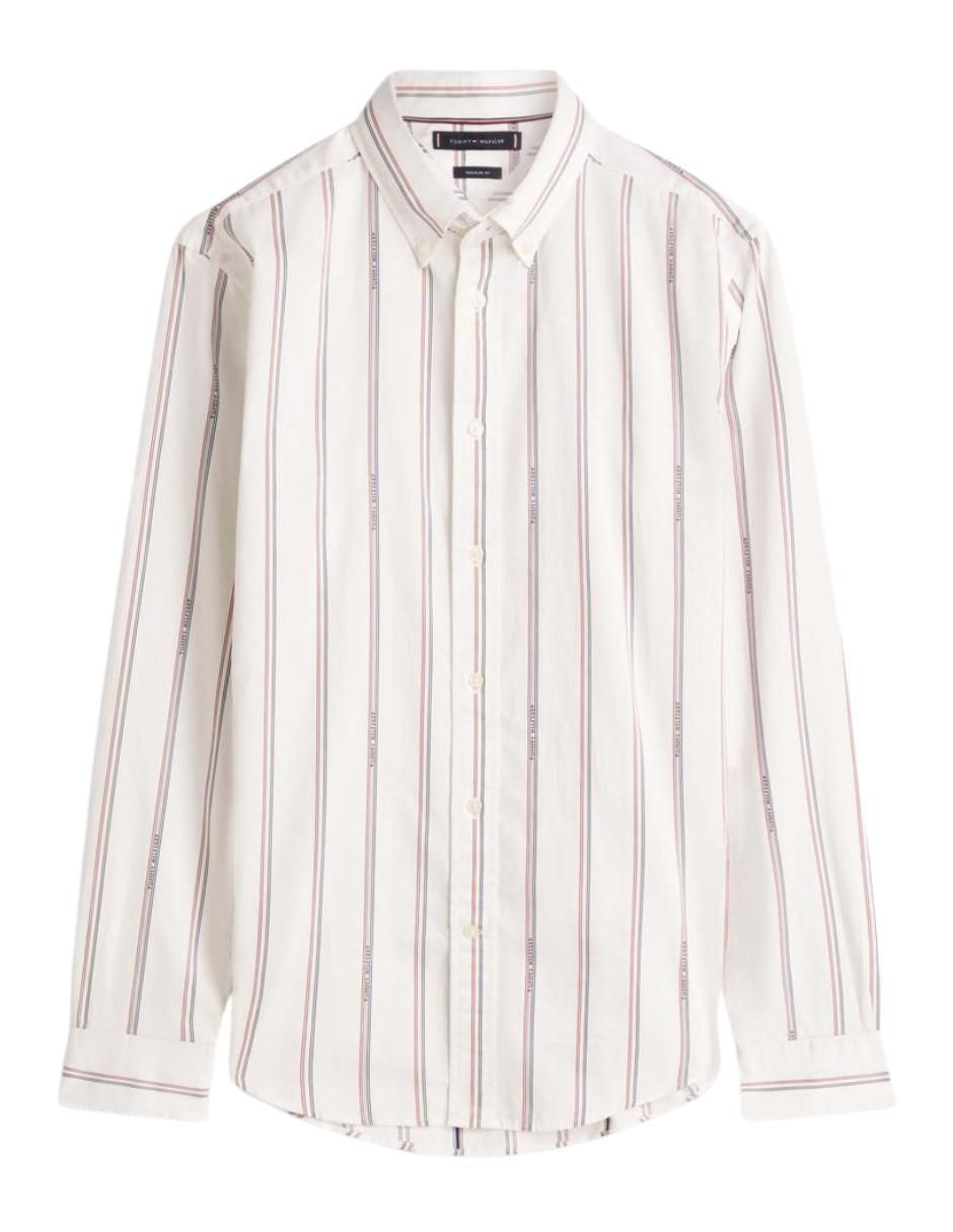 Camisa casual de algodón manga larga para hombre