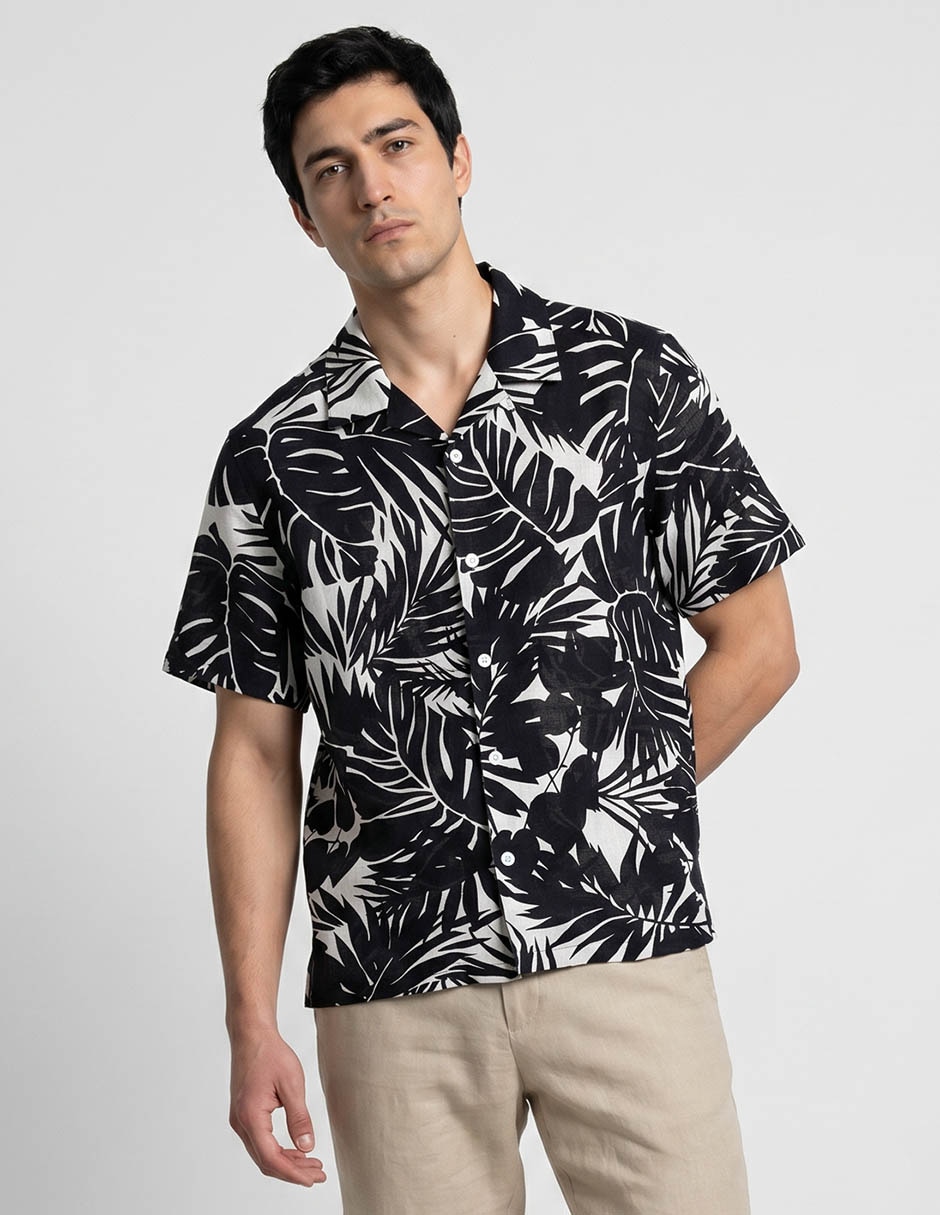 Camisa casual manga corta para hombre Camisa casual manga corta para hombre
