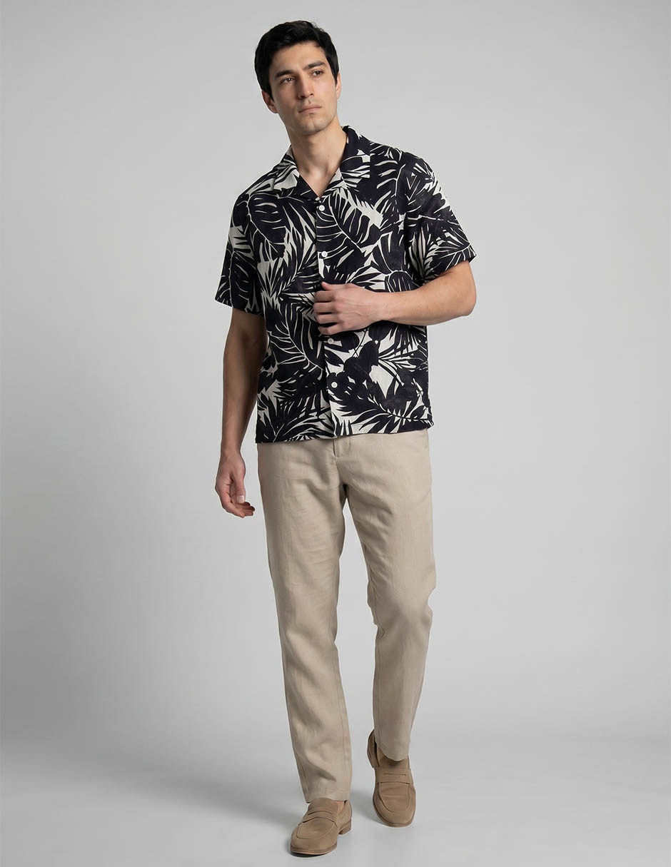 Camisa casual manga corta para hombre 2