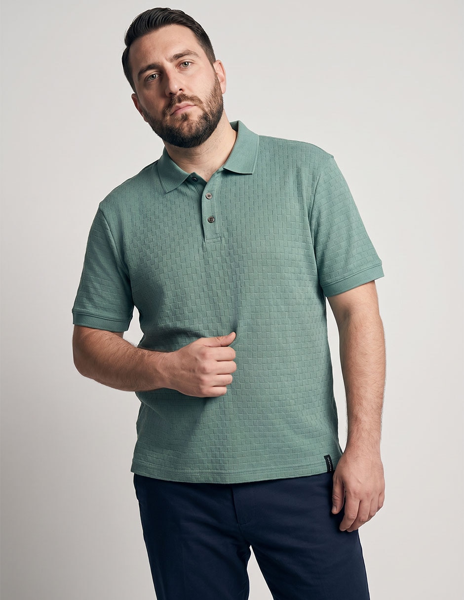 Playera tipo polo para hombre