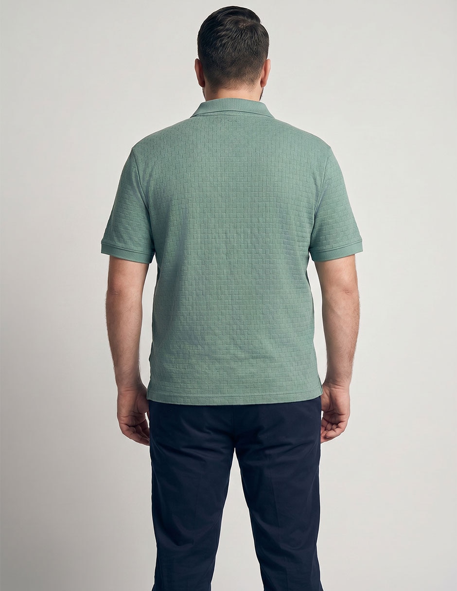 Playera tipo polo perry ellis para hombre