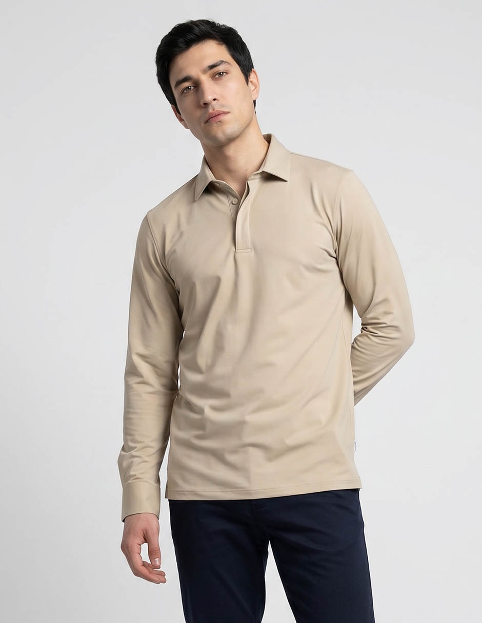 Camisa casual de manga larga para hombre Camisa casual de manga larga para hombre