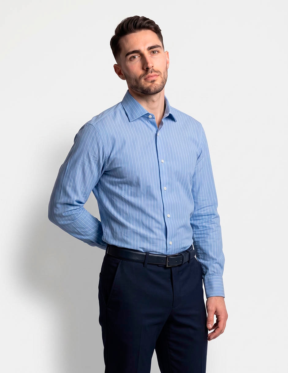 Camisa casual manga larga para hombre Camisa casual manga larga para hombre