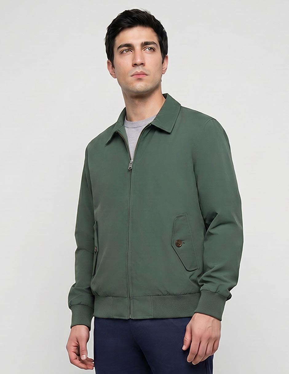 Chamarra bomber Scappino con bolsillos para hombre