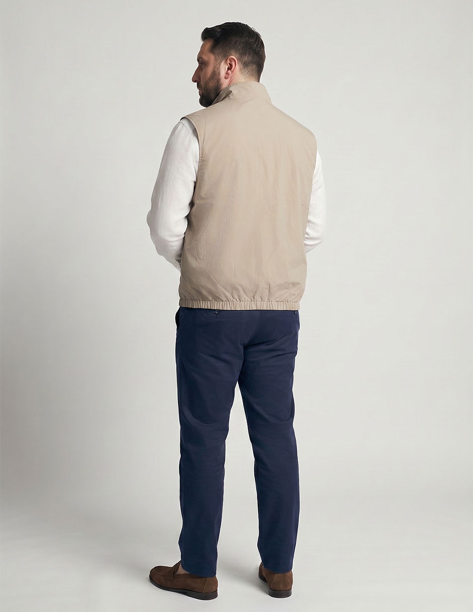 Chaleco Scappino No Poliamida Con Bolsillos Para Hombre