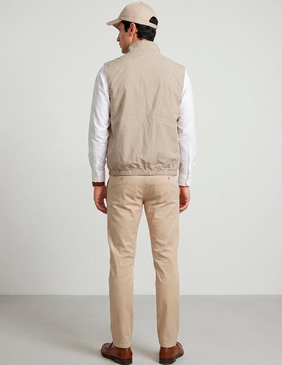 Chaleco No Poliamida Con Bolsillos Para Hombre 2