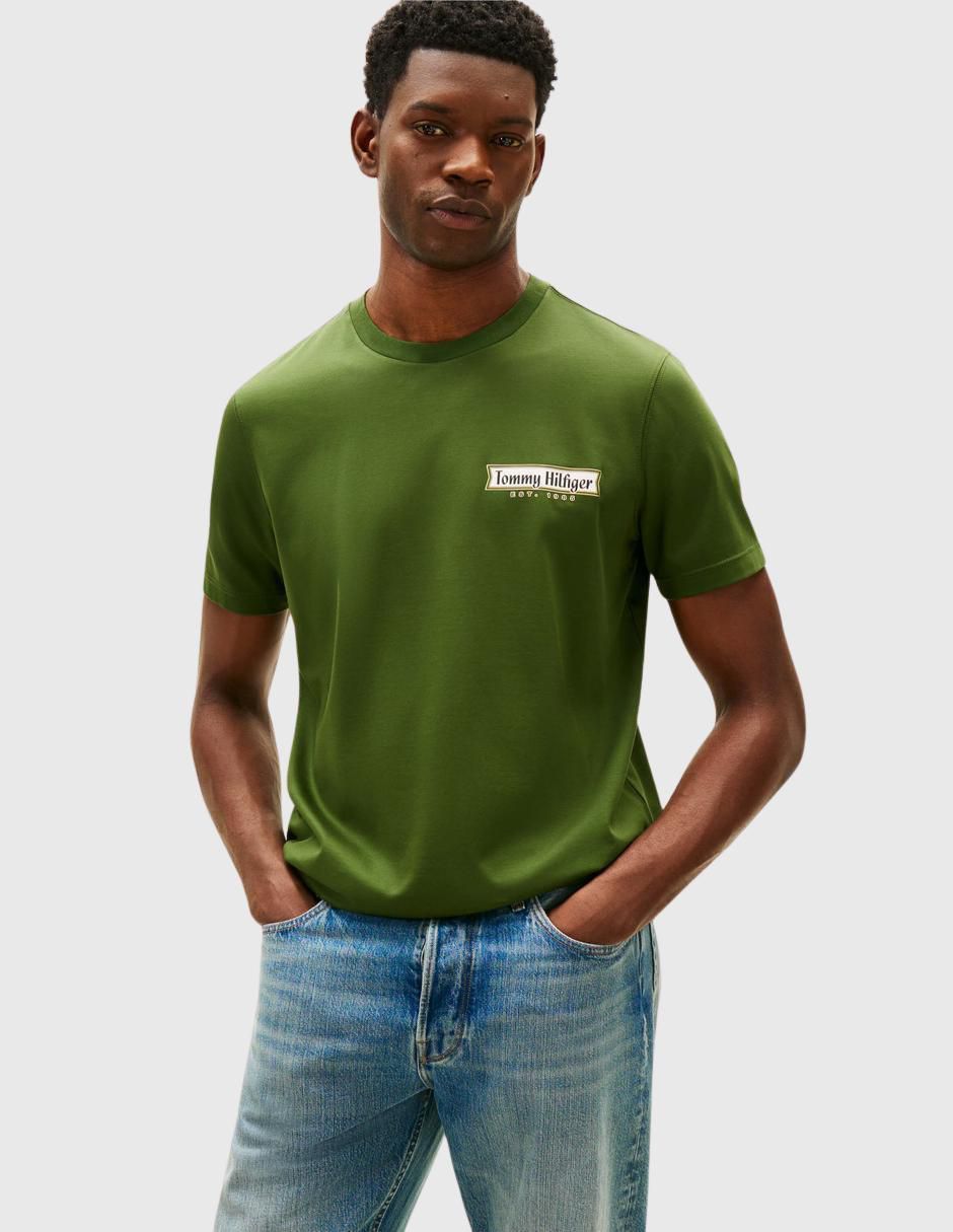 Playera cuello redondo para hombre