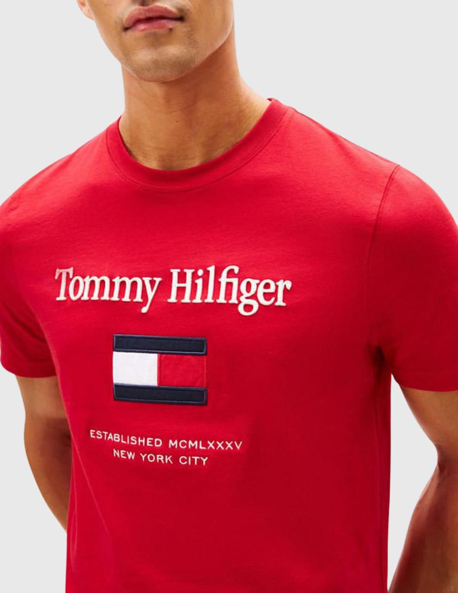 "set playera/playera" tommy hilfiger no aplica "cuello" redondo "para hombre"