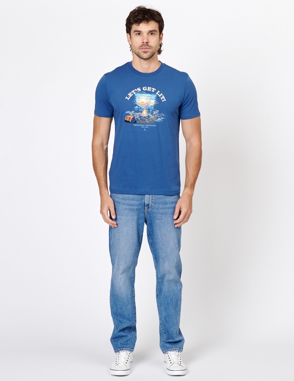 'set playera/playera' playeras penguin 'cuello' redondo 'para hombre'