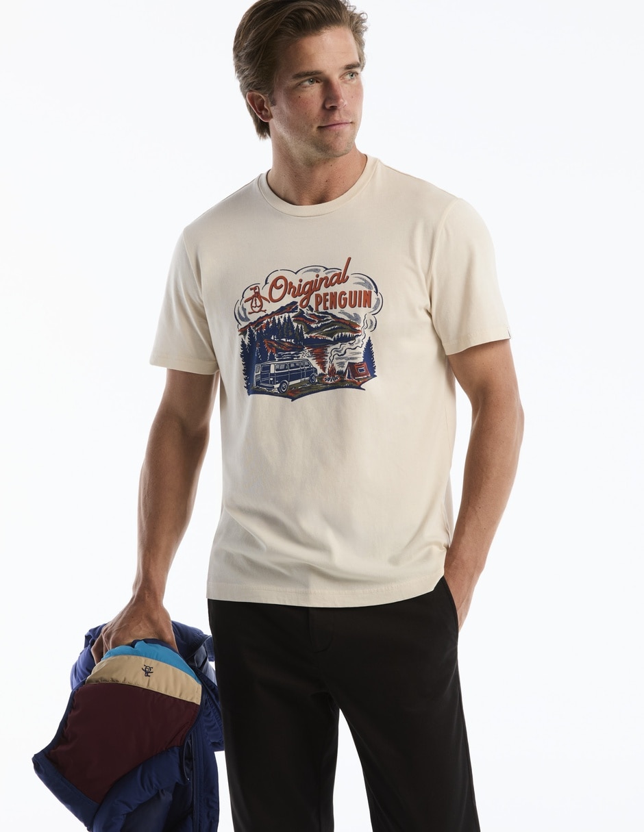 Playera cuello redondo para hombre 2