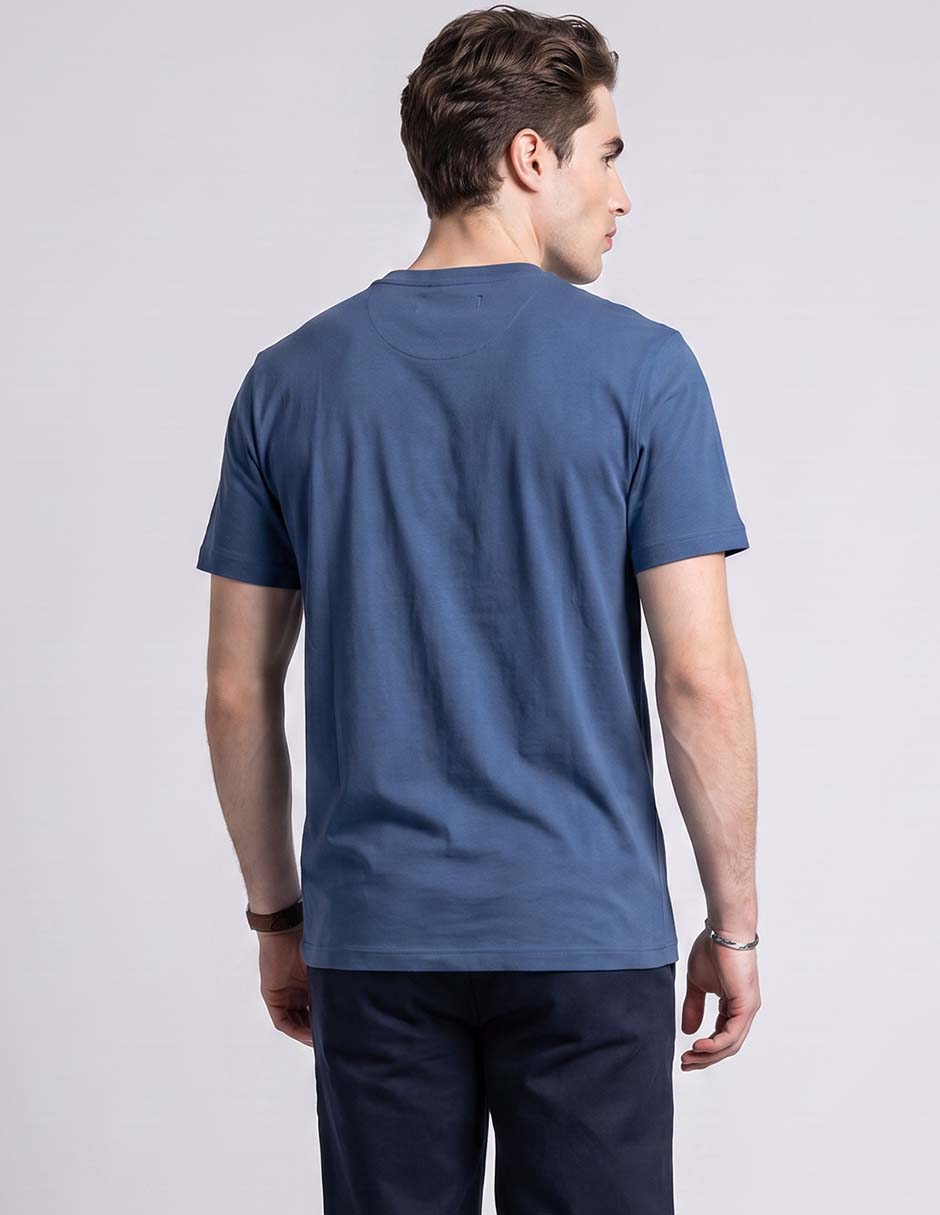 Playera cuello redondo para hombre 2